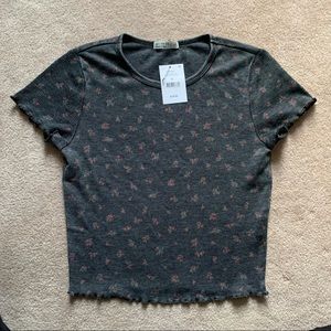 cotton on willa waffle tee size small